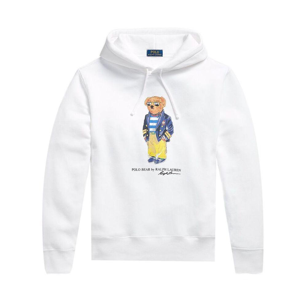 White polo bear sweatshirt Clearance