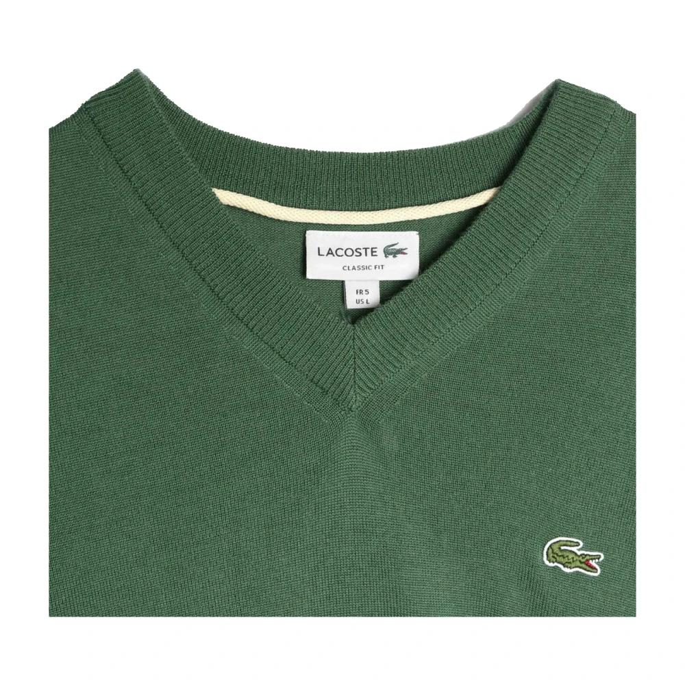 Punto Lacoste Hombre Jersey De Pico Lacoste Truien Lacoste V-neck