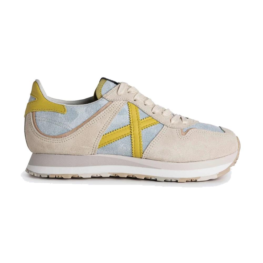 Zapatillas retro plataforma para mujer con suela sky de Munich de color  Blanco | Lyst