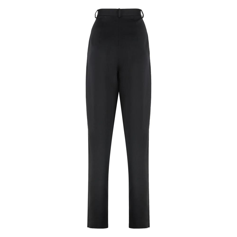 パンツ MAGDA BUTRYM Women Straight Pants 208724BLACK black Magda Butrym Straight-leg pants for Women | Online Sale up