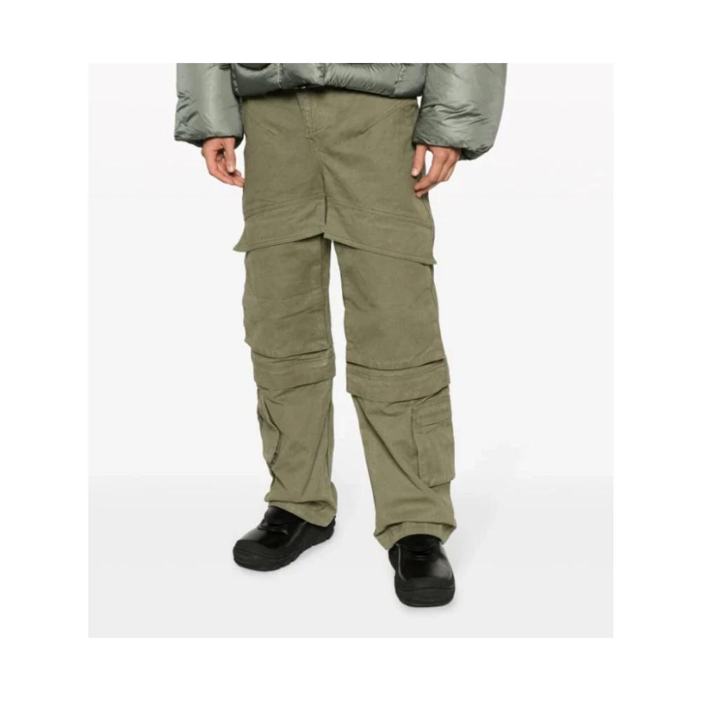 スラックス ENTIRE STUDIOS Men Straight Pants ES2489CO Green ENTIRE STUDIOS Men Straight Pants ES2489CO Green (entire