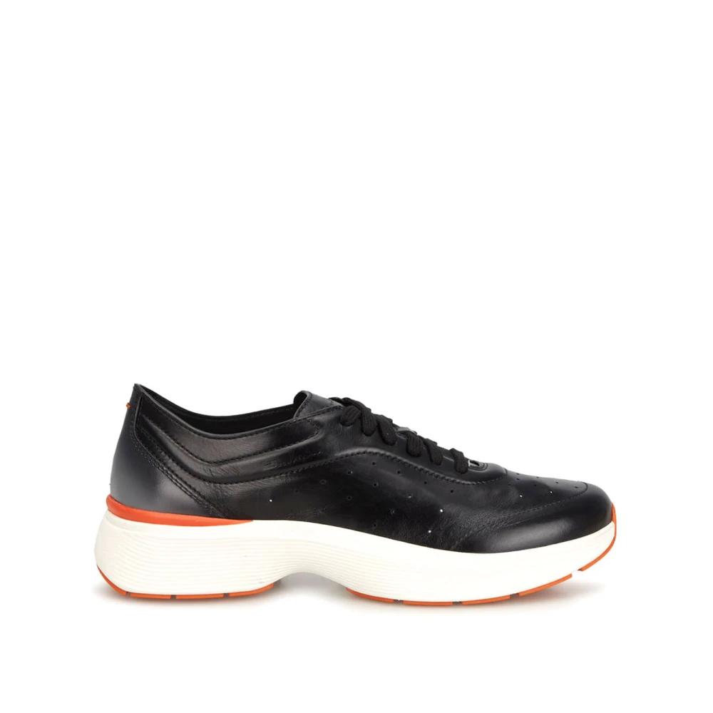 スニーカー SANTONI Men Sneakers MBCD21995NEAT LLDN01 Black Santoni sneakers – Michele Franzese