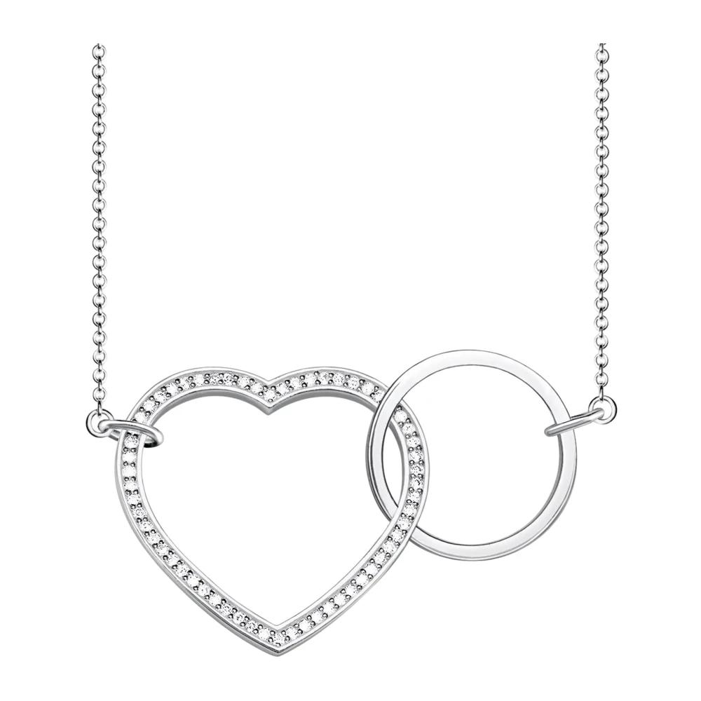 Thomas Sabo Collana Donna Basic Argento 925 KE1105 001 12 L42v