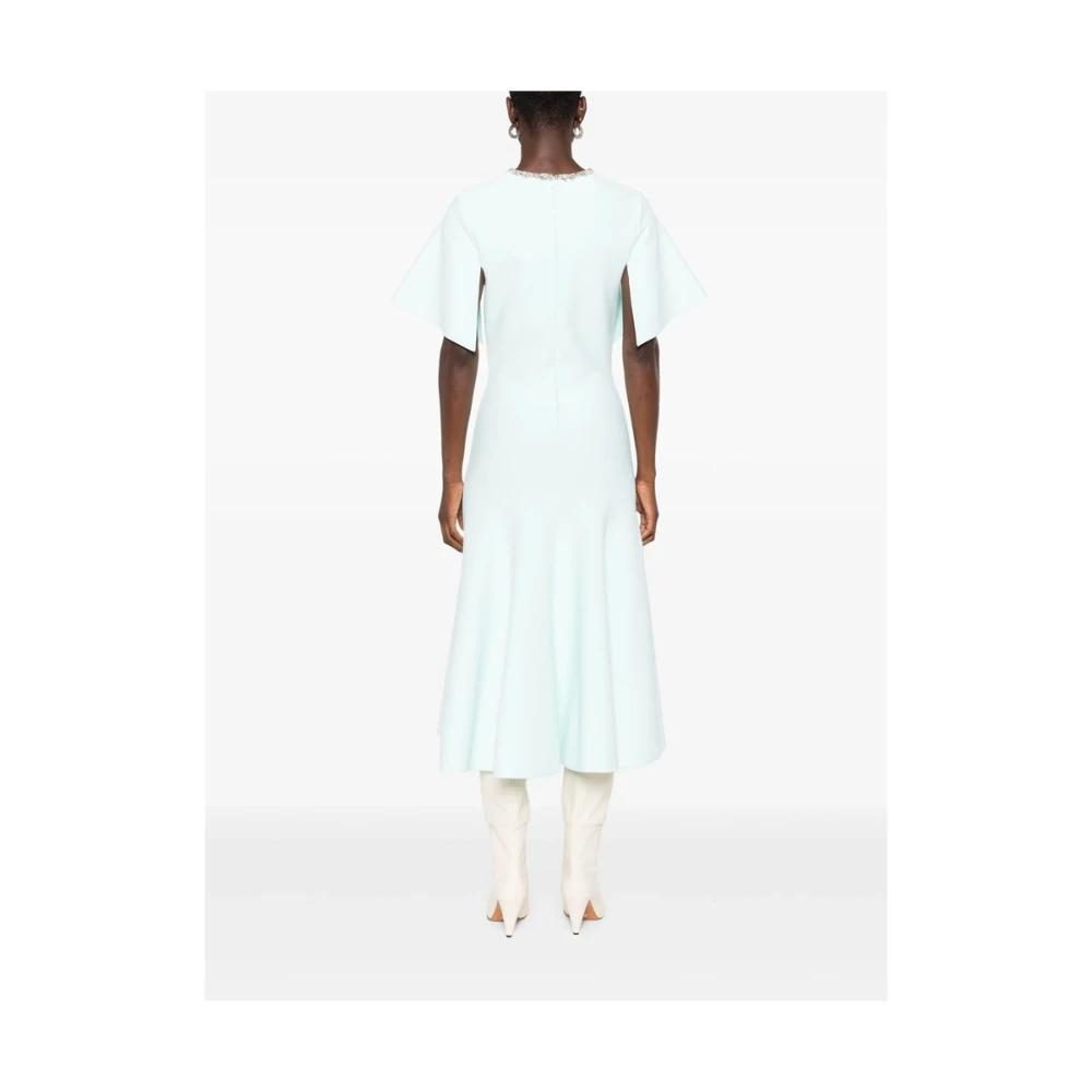 Blue McQueen Dresses for Women | Lyst