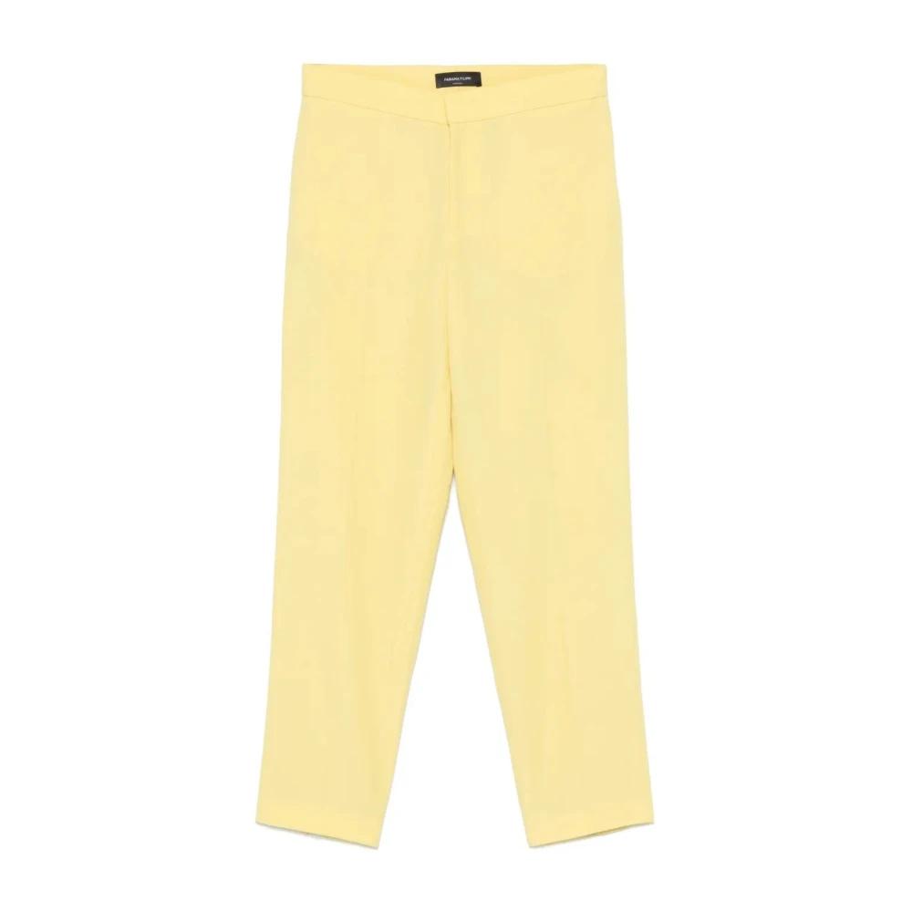 Yellow Fabiana Filippi Pants for Women | Lyst