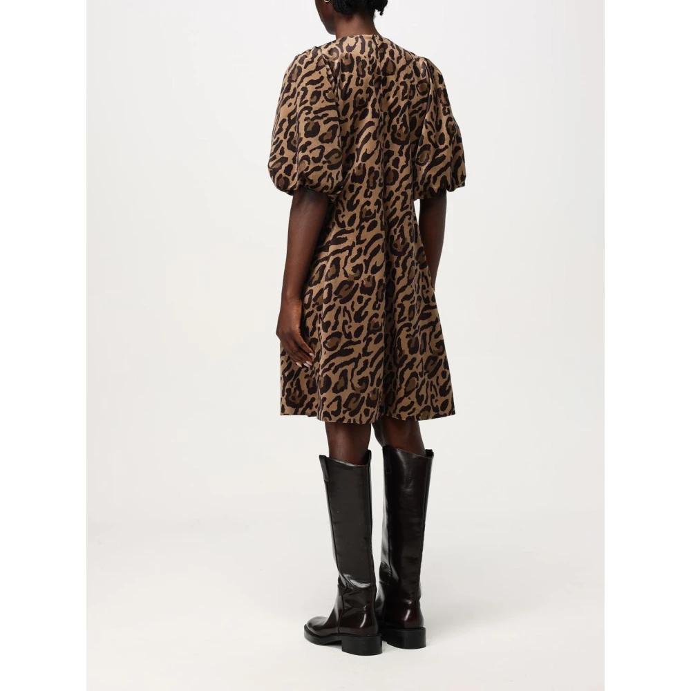 ワンピース A.P.C. Woman Dress Multicolor PSAKGF35141 CAA Sterling dress | Leopard-print velvet | A.P.C. Ready-to-Wear