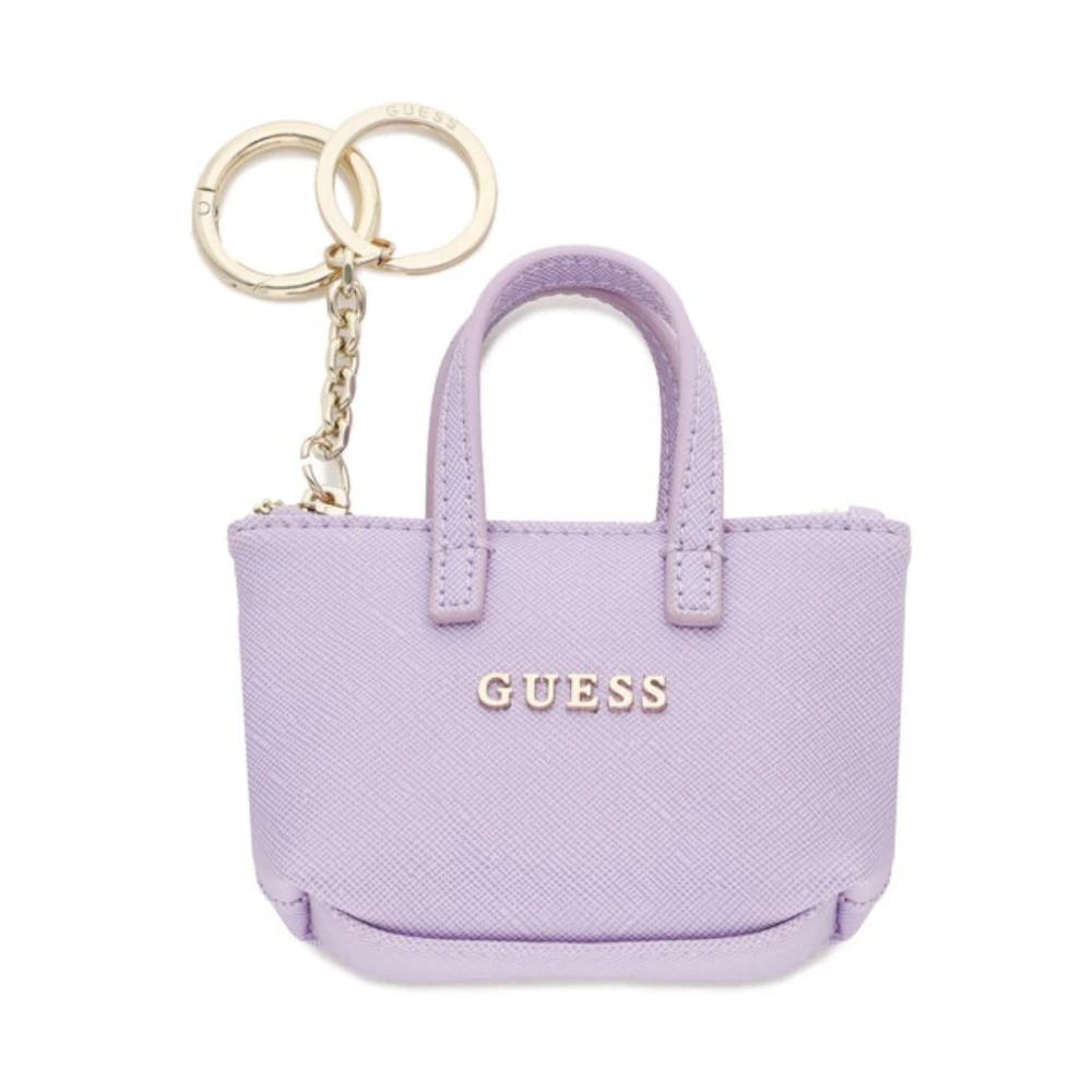 Guess Keychains in Purple Lyst UK