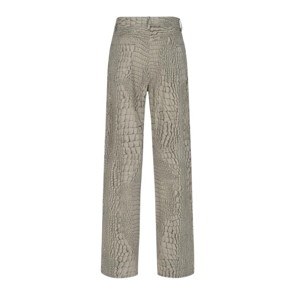 パンツ Acne Studios Archive Gray Straight Jeans Acne Studios Acne Studios Grey Washed Denim Jeans Archive