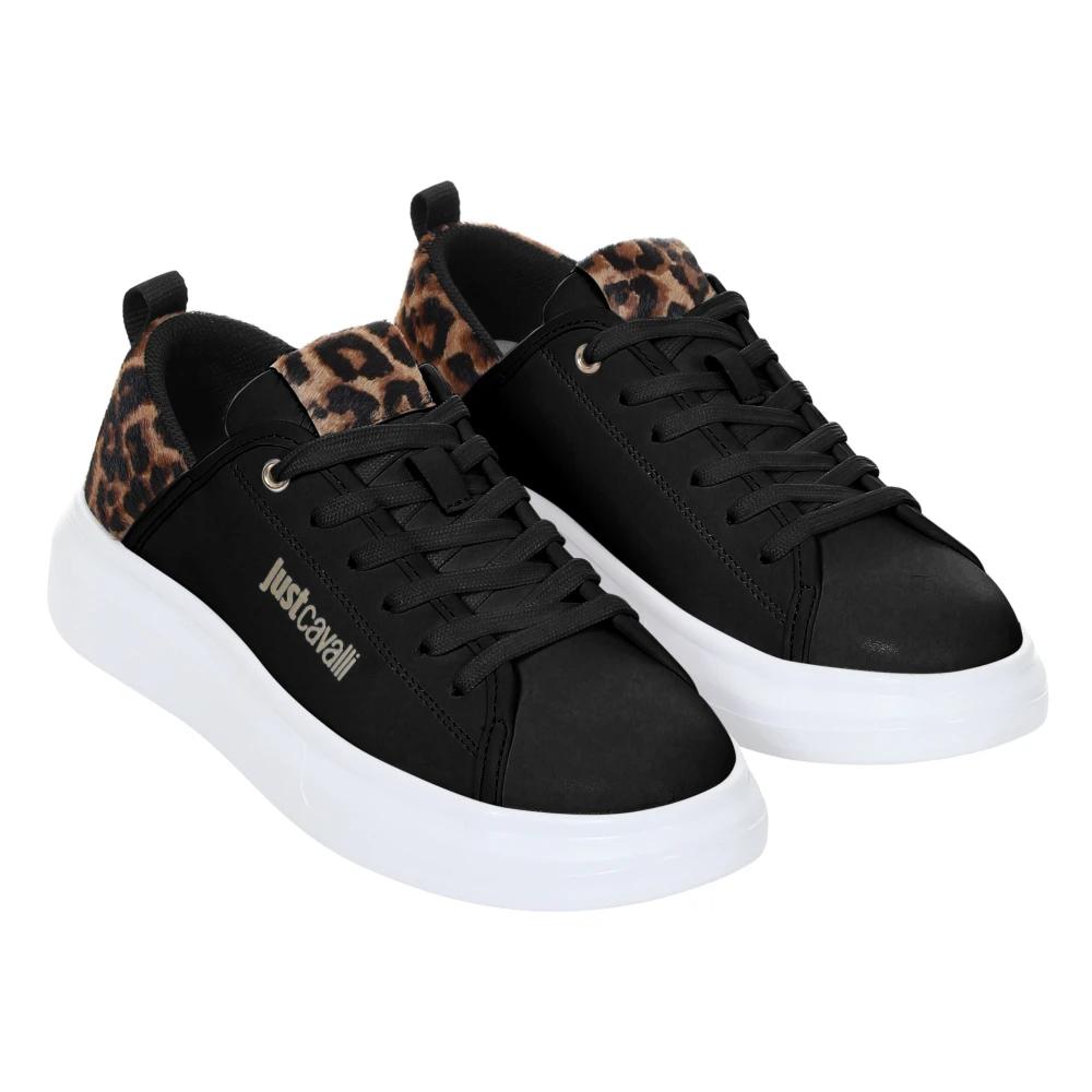 Baskets Just Cavalli En Cuir Multicolore Pour Femmes - Pointure US 9 / IT 39 - Neuf Sans Boîte
