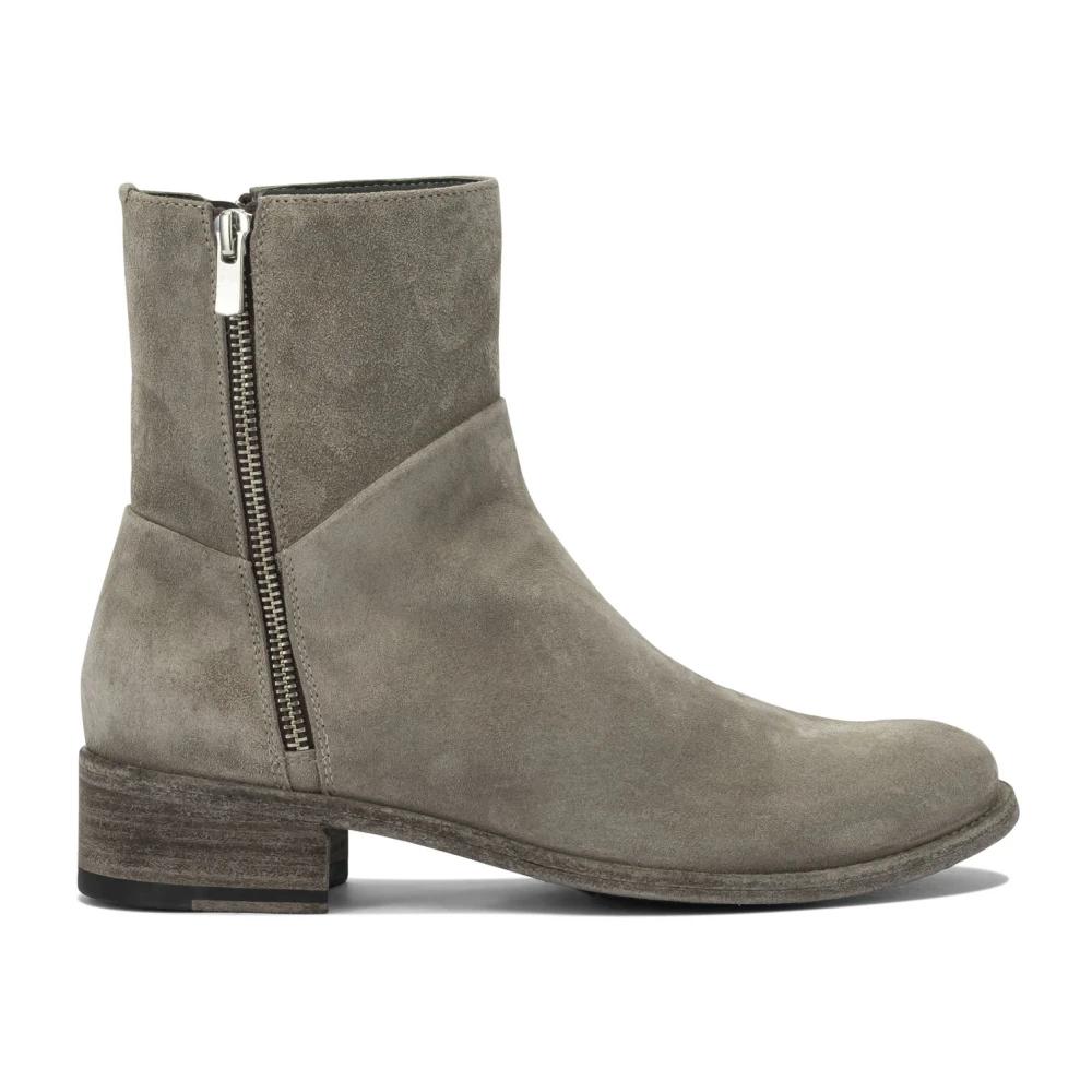 officine creative wildlederstiefel grau
