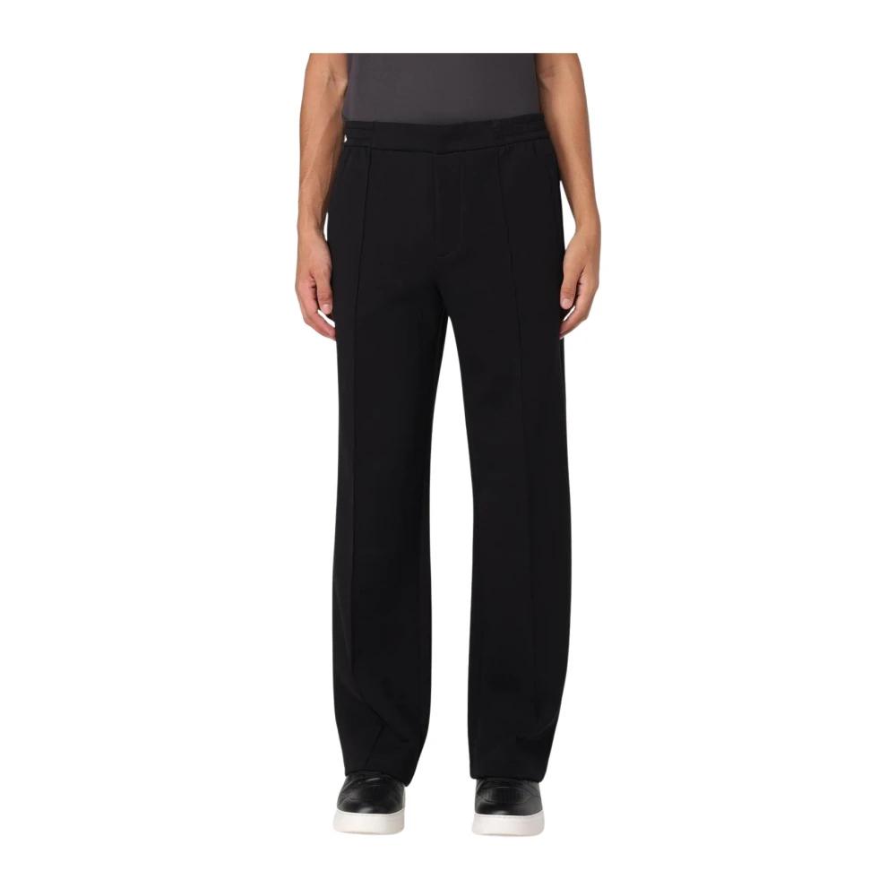 【EMPORIO ARMANI】00s wide straight slacks Armani Collezioni gray wide straight leg trousers pants