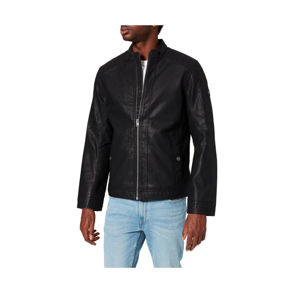 Tom Tailor Lederjacken für Herren Online-Schlussverkauf – Bis zu