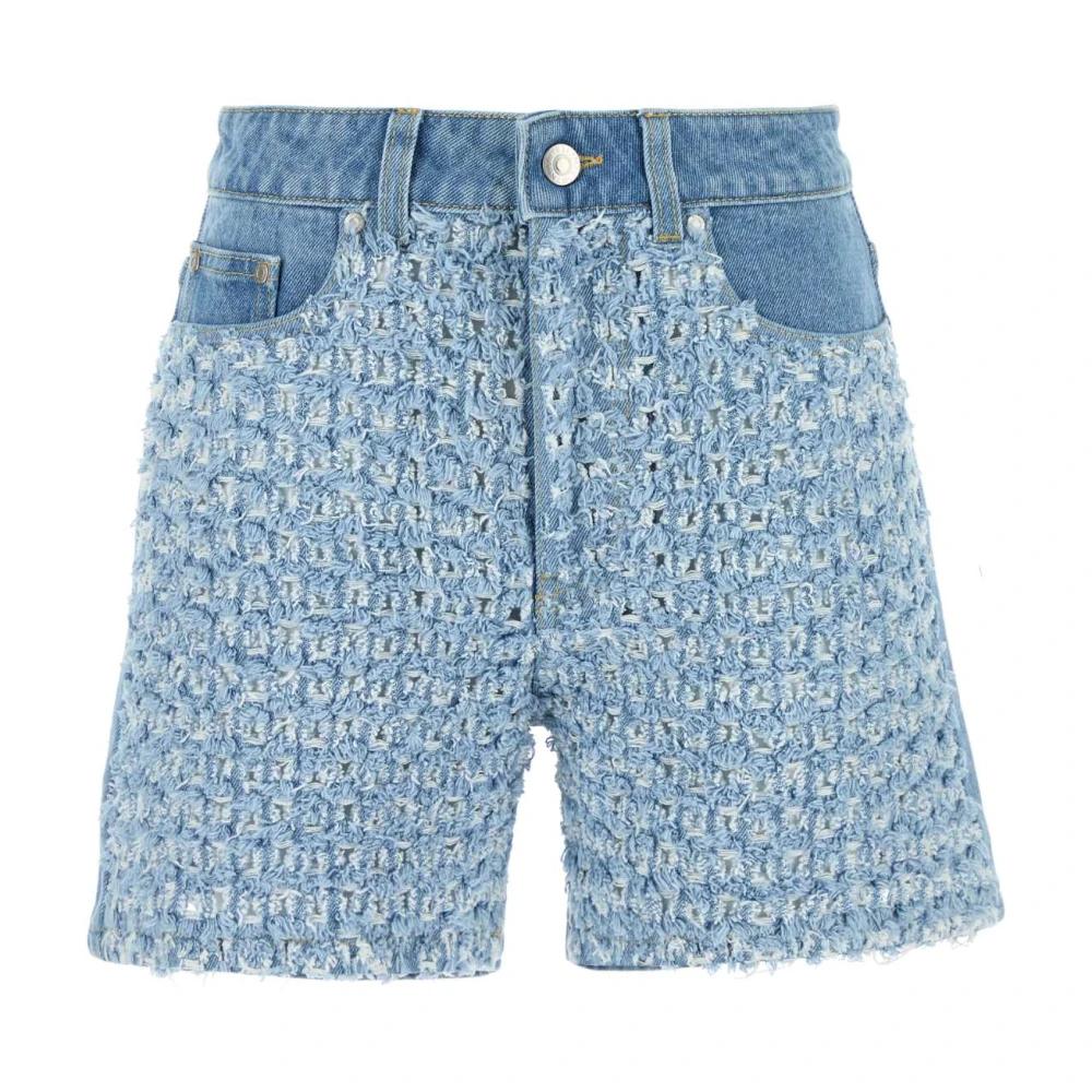 ショートパンツ STELLA MCCARTNEY Woman Short Blue 6D03493SQH05 4590 Stella McCartney Denim Shorts | Blue | FARFETCH