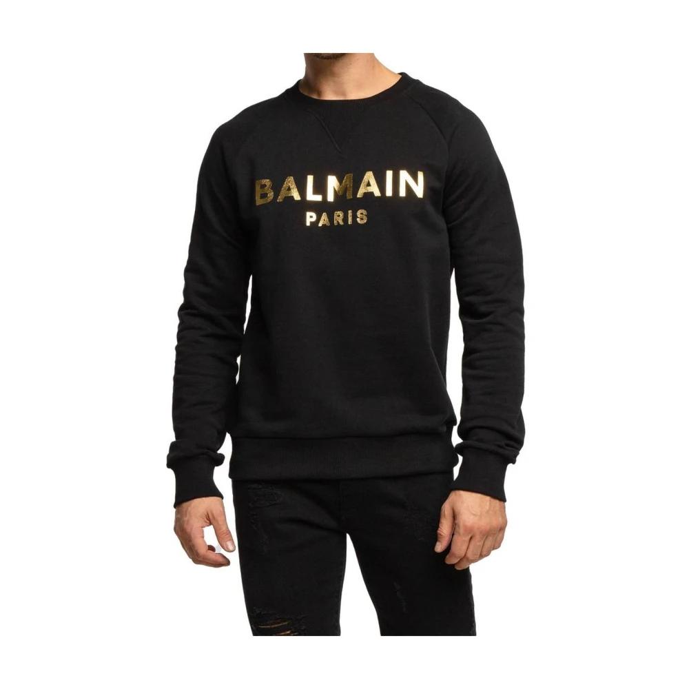 Balmain Sweatshirts in Black for Men Lyst UK