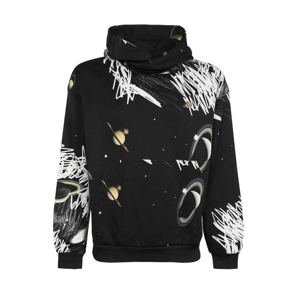 パーカー・フーディ Vivienne Westwood Black Cotton Ashton Sweatshirt Vivienne Westwood Ashton Hoodie Black | Mainline Menswear
