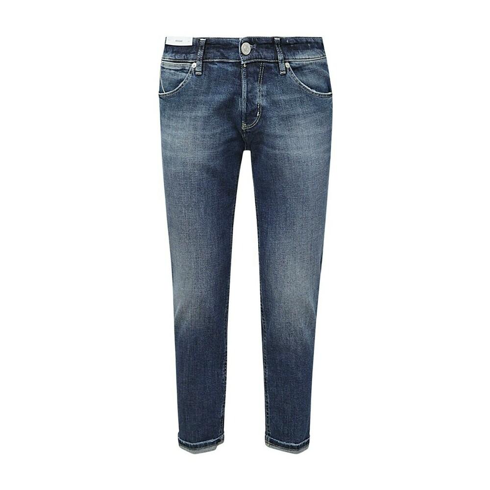 PT Torino Denim Klassische Skinny-Jeans in Blau für Herren Herren Bekleidung Jeans Röhrenjeans 