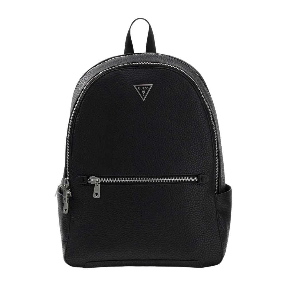Amazon Guess Leder Rucksack Herren Guess Milano COMPACT Backpack