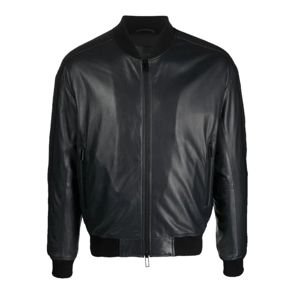 Emporio Armani Leather jackets for Men | Online Sale up to