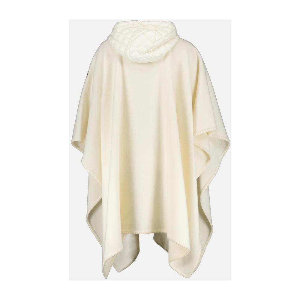 【関税&送料込】Moncler Hooded Wool Cape MONCLER Hooded wool cape | Harvey Nichols