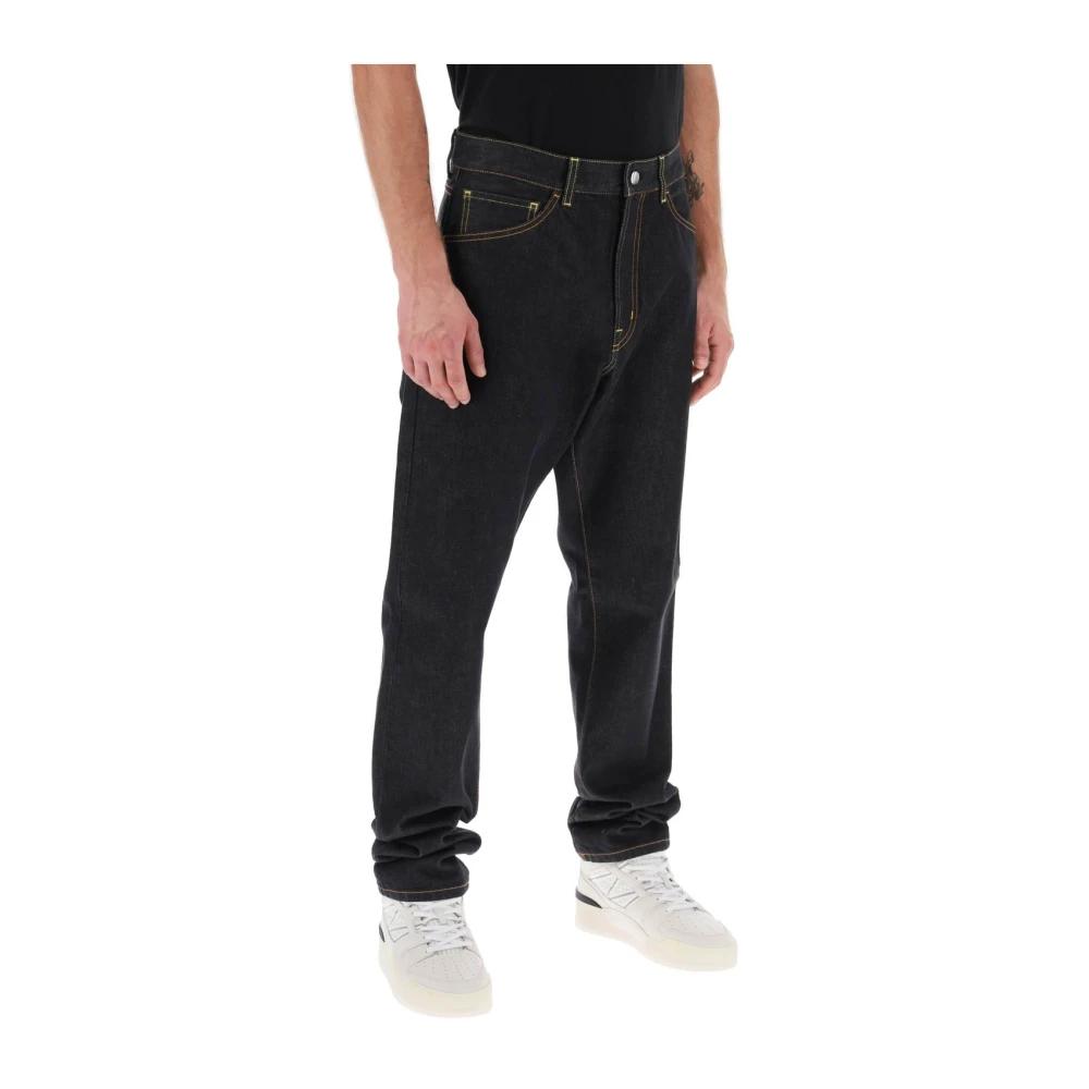 【関税＆送料込み】Moncler Straight Jeans Denim Blue Straight Leg Jeans - Pants & Shorts for Men