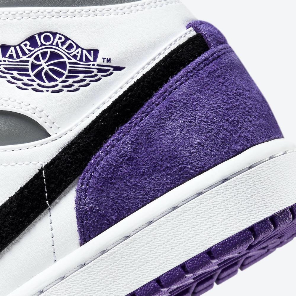 Sneakers AIR Jordan 1 MID Morado Nike de hombre | Lyst
