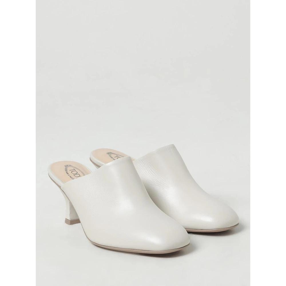 【関税＆送料込み】Tod'S Leather Heel Mules Woman BROWN Mules in Leather XXW52L0JA40GOC40S410 | Tods