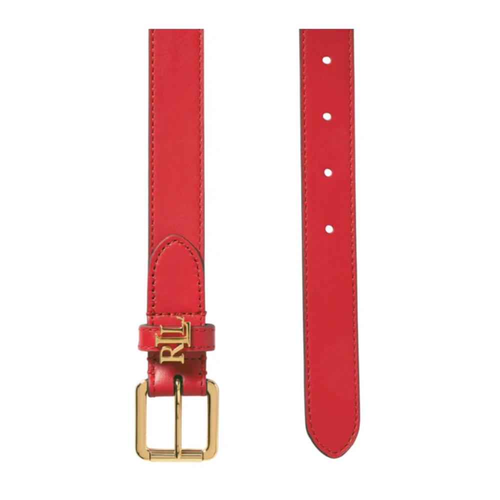 Ralph Lauren Belts in Red | Lyst