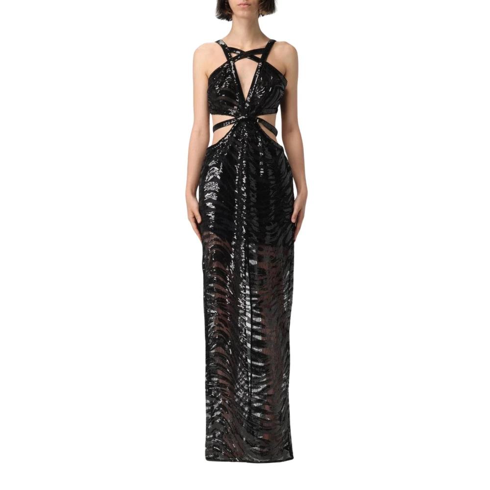 just-cavalli-Black-Maxi-