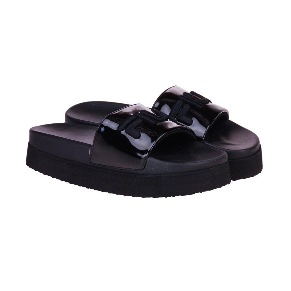Fila Morro Bay Slipper in het Zwart - Lyst