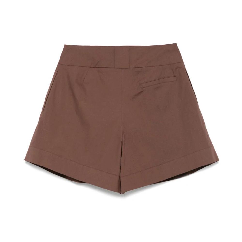 ショートパンツ FEDERICA TOSI Woman Short Brown 40854400 26 Shorts marroni FEDERICA TOSI 40854400 26 - Gianni Cuccuini