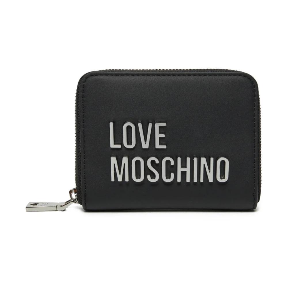 【関税&送料込】Love Moschino Wallets Black Love moschino wallet black