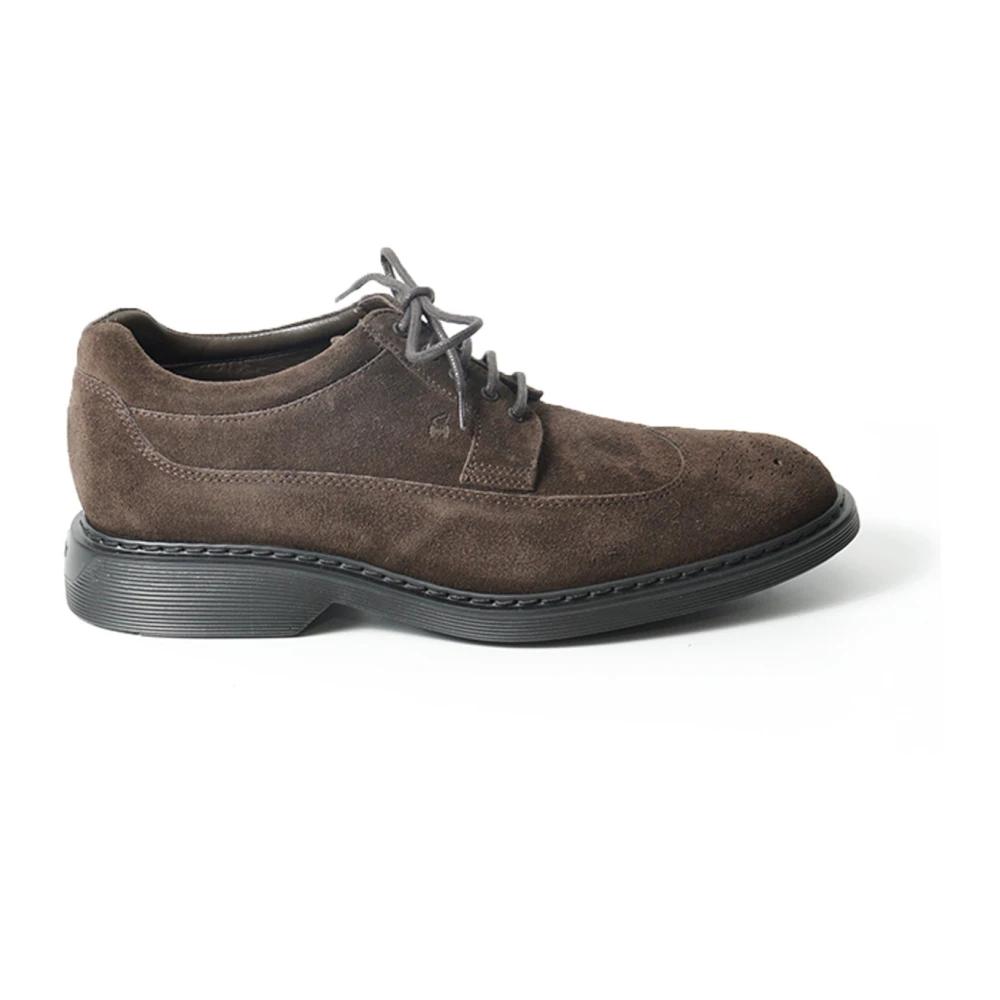 Hogan Brown Oxford Shoes with Suede Finish Hogan Oxford shoes for Men | Online Sale up to 78% off | Lyst main image 2