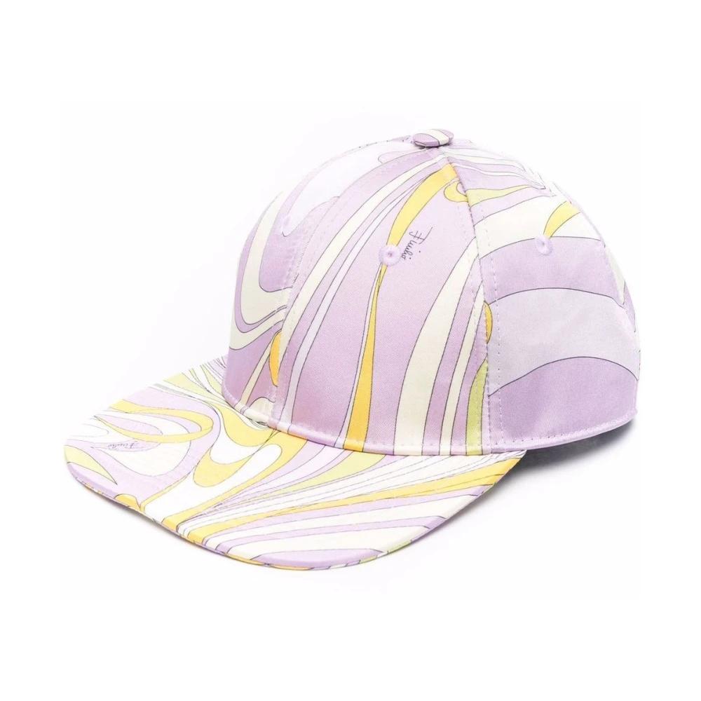 帽子 PUCCI FW22 HAT (9R0A27.B0045 501GL PINK YELLOW) Iride-Print Sun Hat – PUCCI Online Store