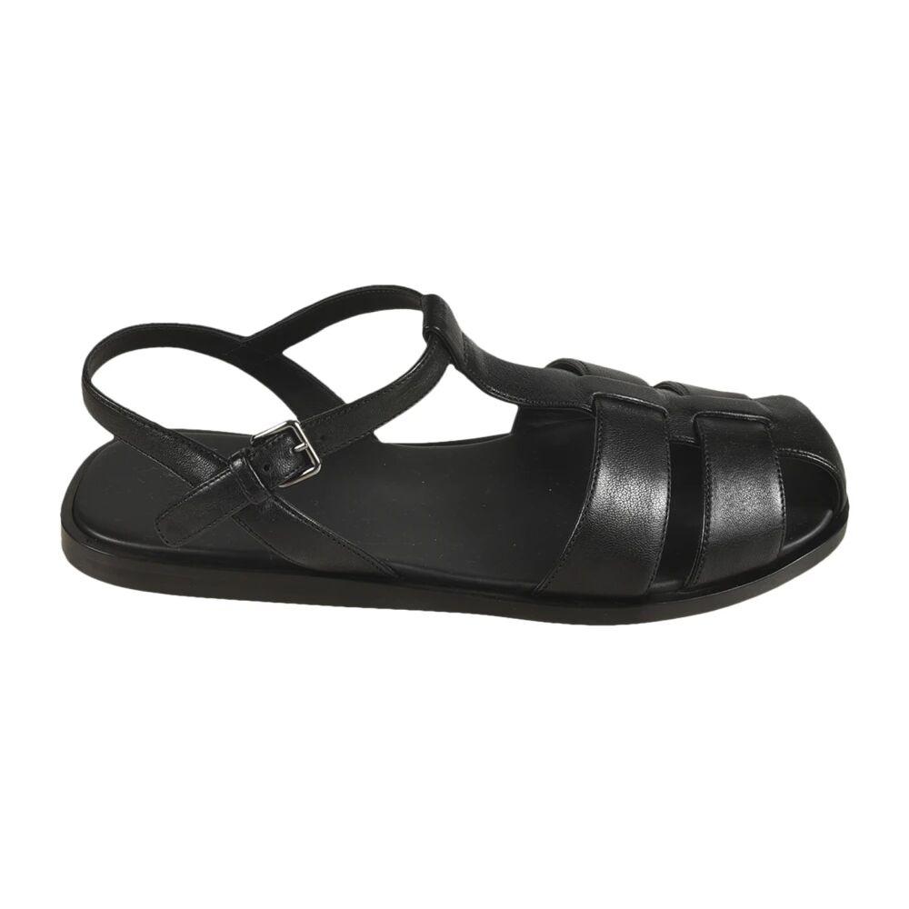シューズ・サンダルその他 CHURCH'S Woman Flat sandals Black DX01139QL F0AAB Church's Flat Sandals in Black | Lyst