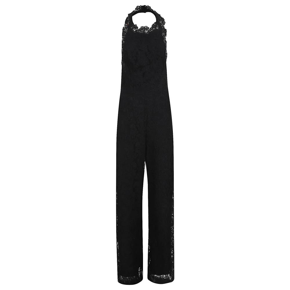 ERMANNO SCERVINOワンピース40 Ermanno Scervino Black Lace Sleeveless Dress (Pre‑Owned)