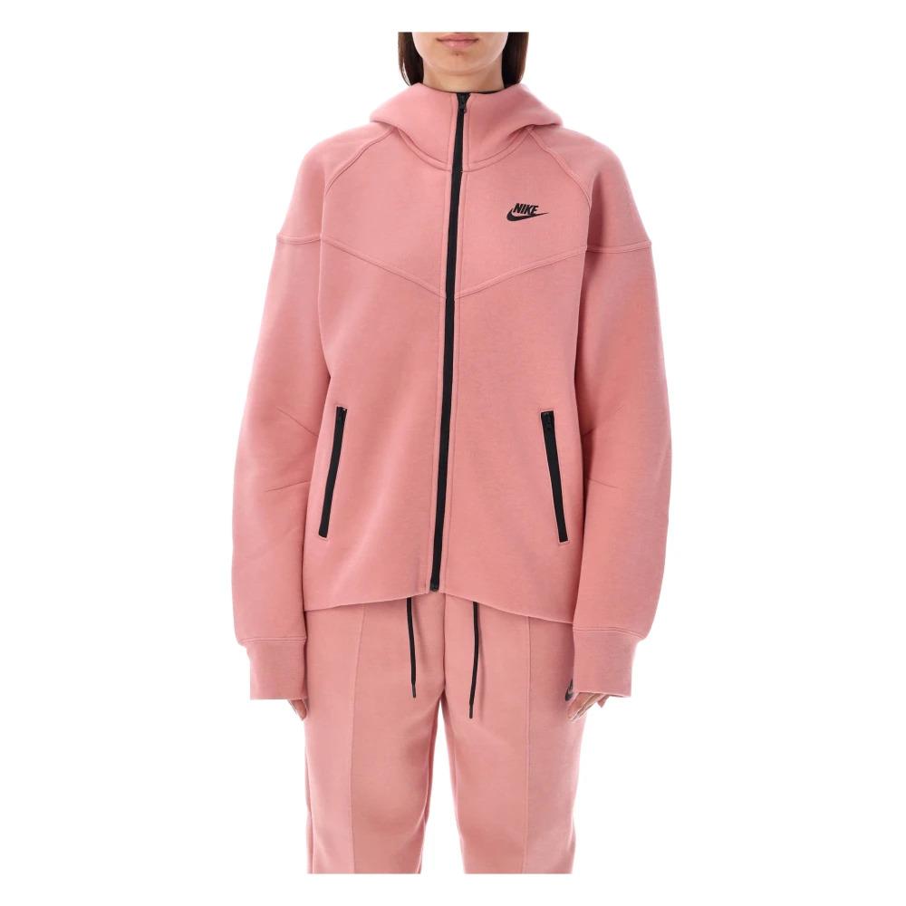 Pink nike tech suit sale