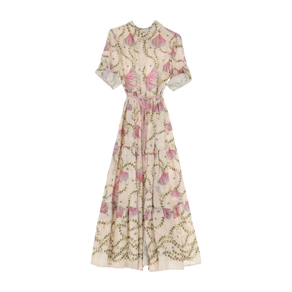 knee length dresses for ladies Dixie Mesh Midi Dress main image 1