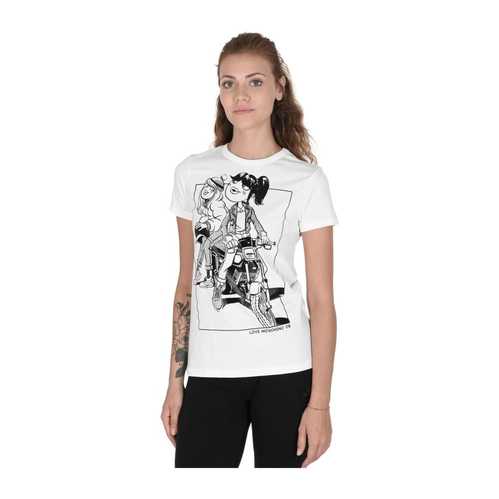 Love Moschino T-shirts for Women | Online Sale up to 72% off