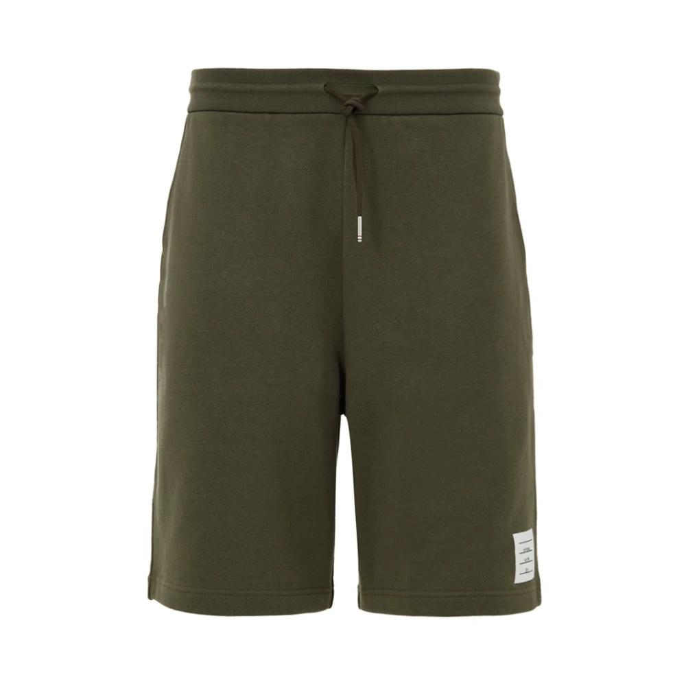 ショートパンツ Thom Browne Khaki Bermuda shorts in cotton blend Thom Browne Shorts for Men | Online Sale up to 67% off | Lyst