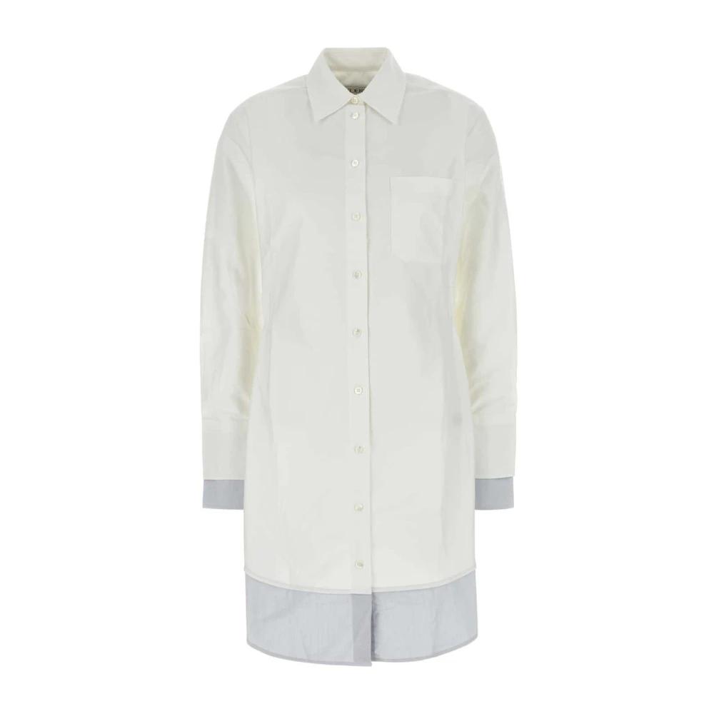JW Anderson Shirt Dresses in White | Lyst