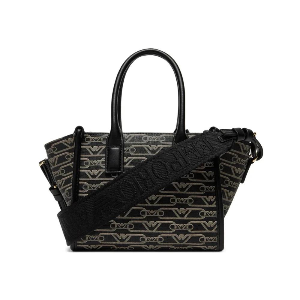 Handtasche Schwarz Emporio Armani Tasche Weiss Emporio Armani