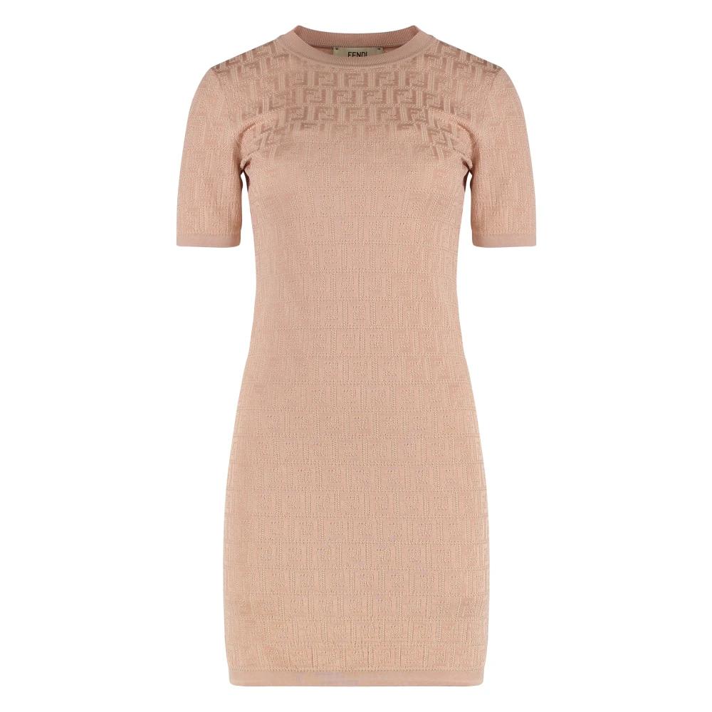 ワンピース Fendi Cappuccino Wool Blend Mini Dress Fendi Cappuccino wool blend mini dress - Dresses & Skirts