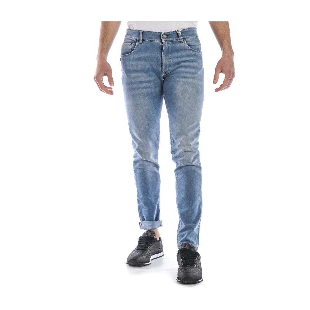 Jeans Daniele Alessandrini Pour Homme - Bleu, Taille 50 - Neuf Avec étiquettes -50%
