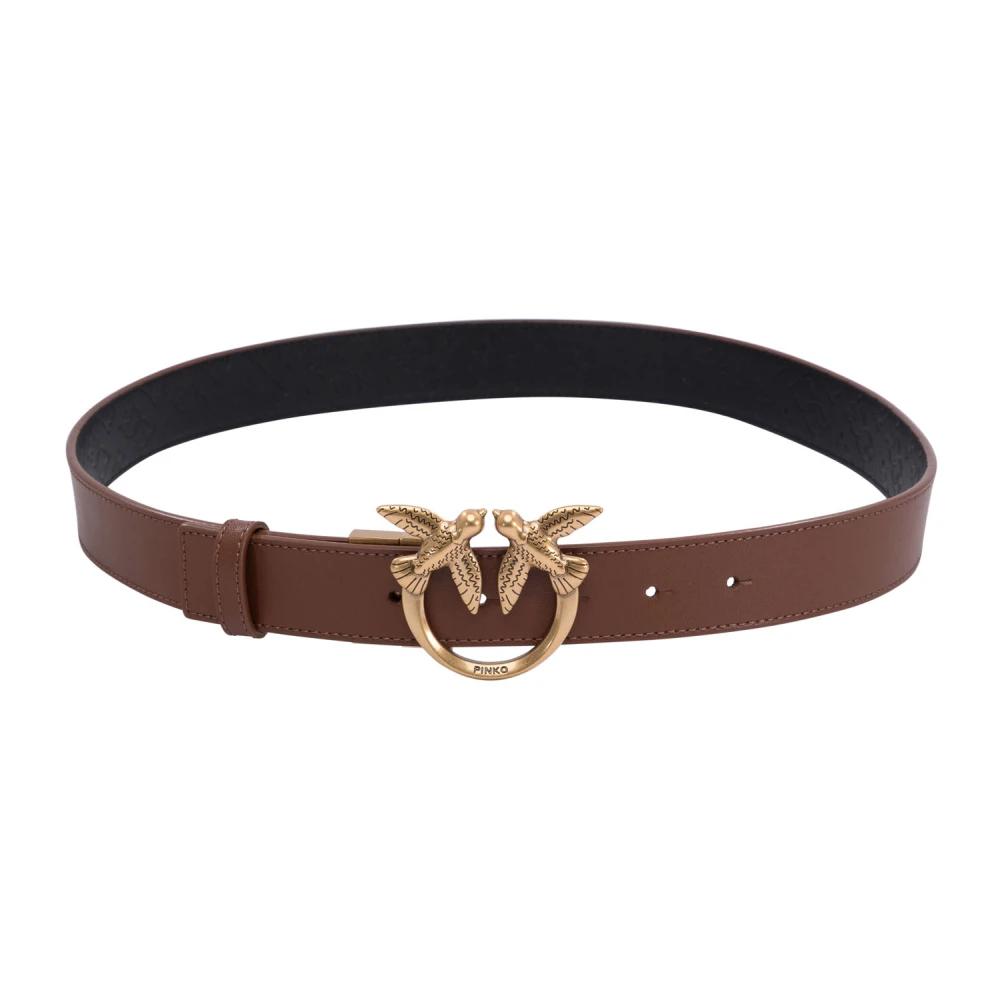 ベルト PINKO Woman Belt Blush Pink 100143A0F1 O81Q Love Birds thin leather belt 2cm PINKO → Shop Online