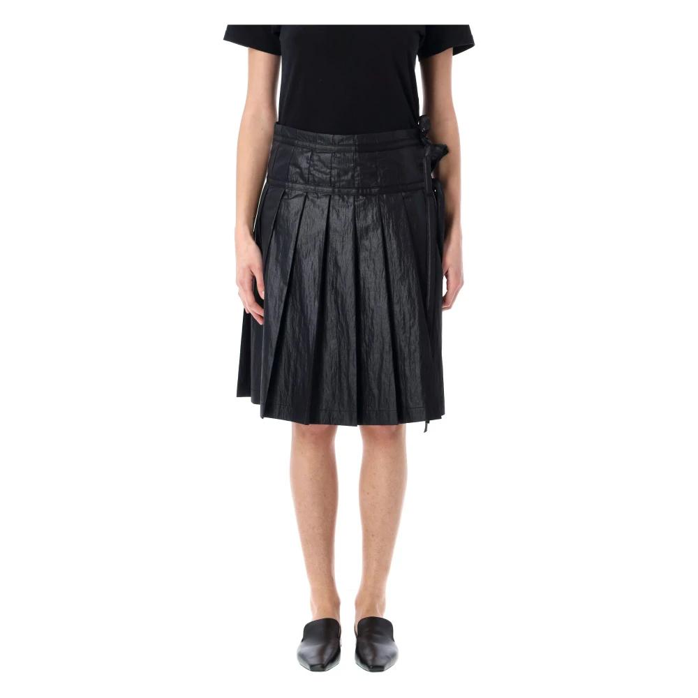 スカート LOW CLASSIC Women Mid Skirts LW251SK05 BLACK Low Classic Mid-length skirts for Women | Online Sale up to