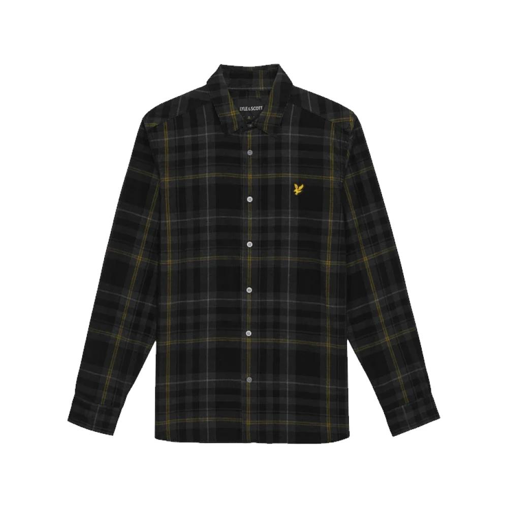 Chemise Casual Homme Lyle & Scott En Coton - Taille L (étiquette XL) - Manches Longues