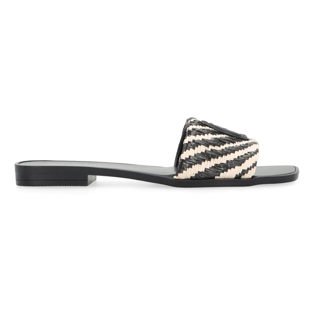 シューズ・サンダルその他 JUST CAVALLI Woman Flat sandals Black 78RA3SZ1ZS785 PL9 just-cavalli-Black-Sliders.jpeg