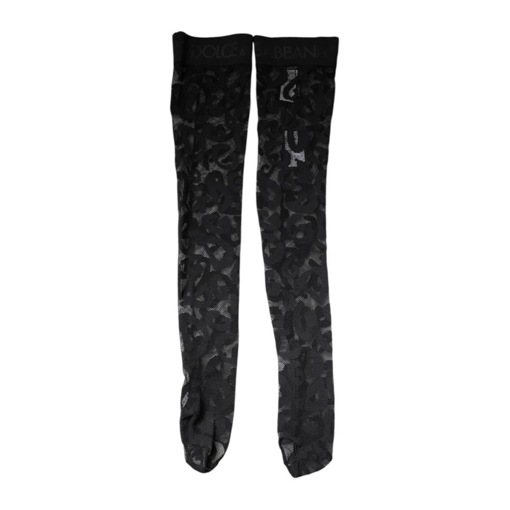 タイツ・ソックス DOLCE & GABBANA Woman Socks Black O4A50TONO25 N0000 Women's Socks | Dolce&Gabbana
