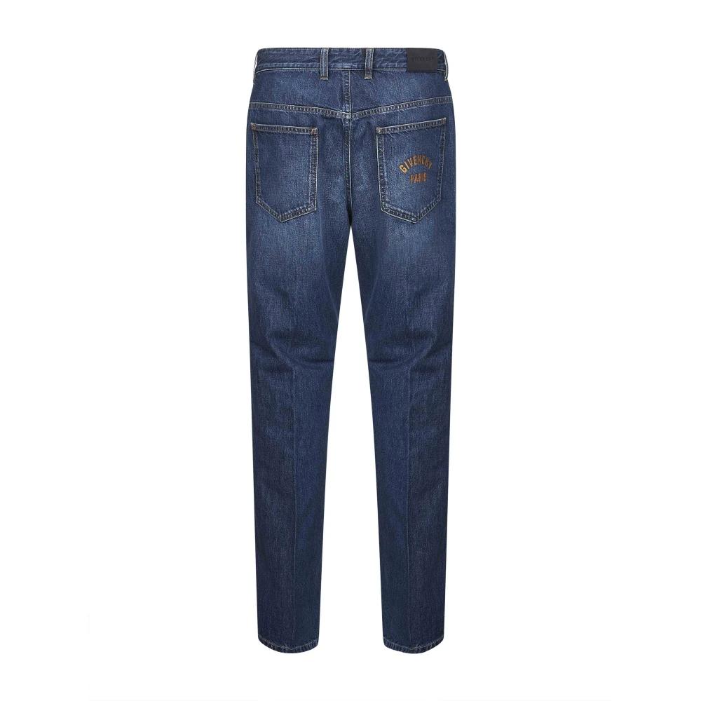 デニム・ジーパン Givenchy Twisted Dark Blue Denim Jeans Givenchy givenchy jeans - Gem