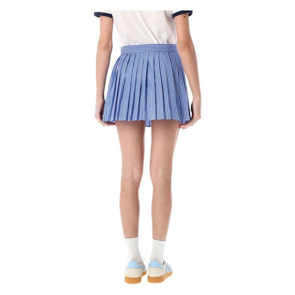 Sporty & Rich Women's Vendome Double Pleat Skirt in Beige